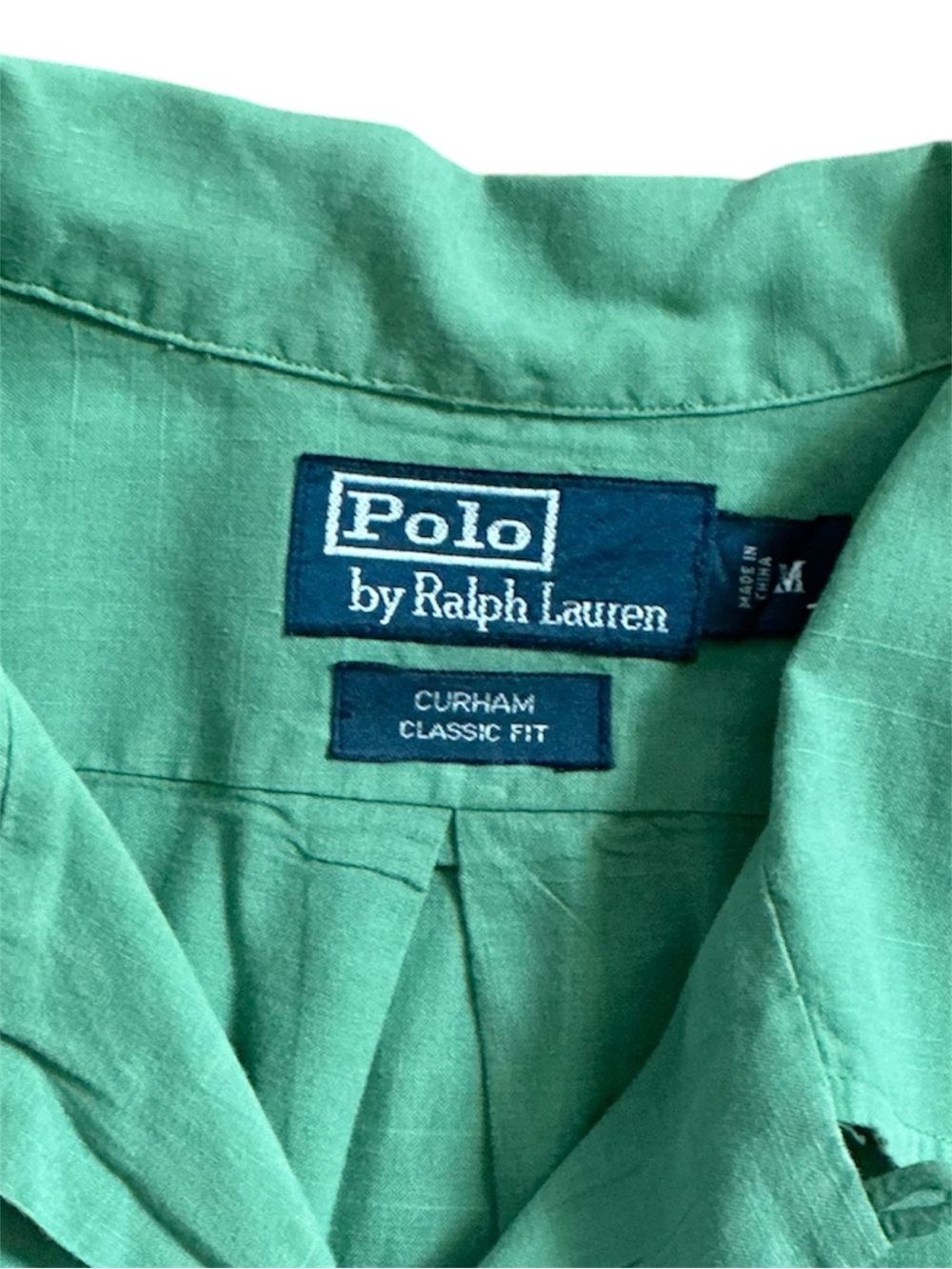 Polo by Ralph Lauren Green Button-Down Shirt - Picture 3 of 6